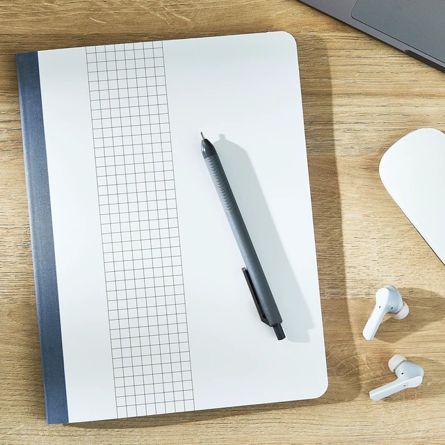 Alt view image 4 of 6 - 4-Pack Pen+Gear Composition Book, Grid Ruled, Poly Cover, 80 Sheets, 7.5"x9.75"