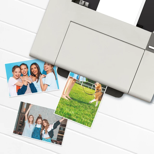 Alt view image 4 of 5 - Pen+Gear Photo Stickers 4"x6" White 10 Sheets
