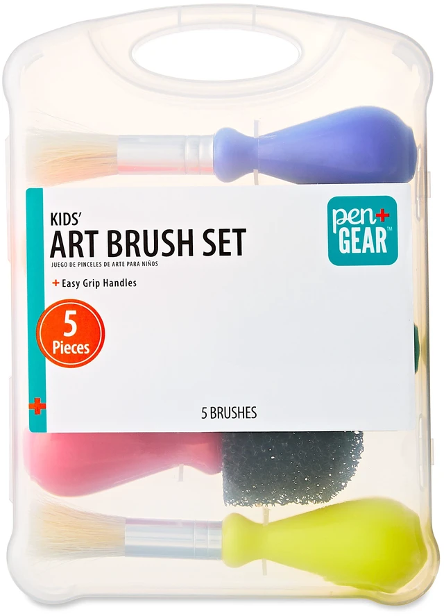 Main image of Pen+Gear Kids' Art Brush Set, 5 Pieces