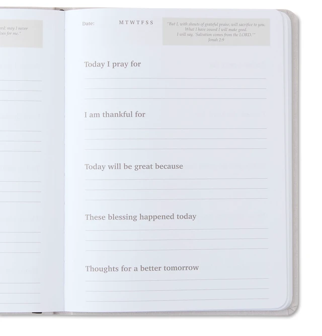 Alt view image 3 of 4 - Pen+Gear Prayer and Gratitude Journal, 6in x 8in, 192 Pages