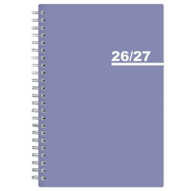 Alt view image 4 of 6 - Pen+Gear Monthly Weekly Planner 5"x8" Violet Sky 15-Month (April 2026 - June 2027)