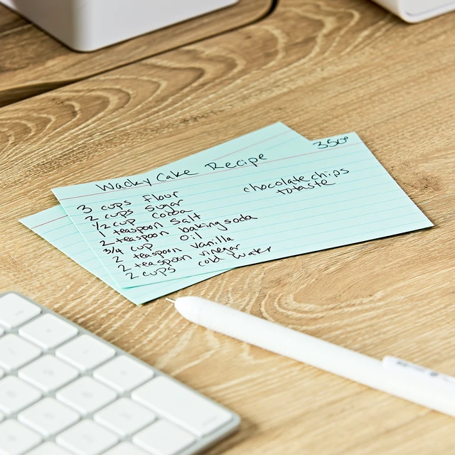 Alt view image 6 of 6 - Pen+Gear Ruled Index Cards, Pastel Colors, 3"x5", 100 Count, 4 Pack
