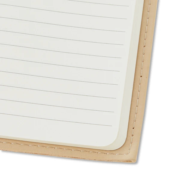 Alt view image 4 of 5 - Pen+Gear Simulated Suede Journal, Dusky Taupe, 4.5IN x 8.2IN, 80 Ruled Pages