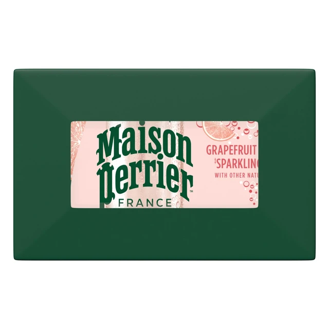 Alt view image 3 of 6 - Maison Perrier Forever Grapefruit Flavored Sparkling Water 11.15fl oz Cans 8 Count 3 Pack