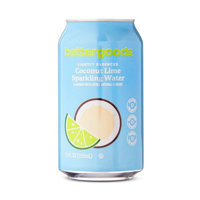 Alt view image 5 of 6 - Bettergoods Coconut Lime Flavored Sparkling Water (3 Pack, 12 fl oz, 8 Cans)