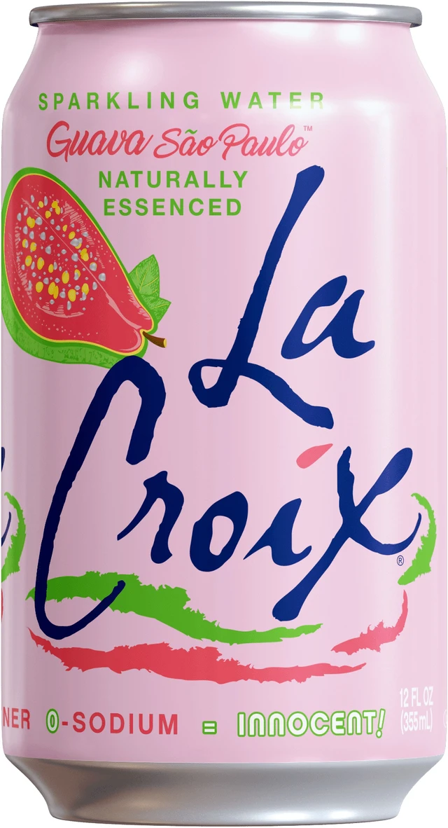 Alt view image 4 of 4 - LaCroix Sparkling Water Guava Sao Paulo