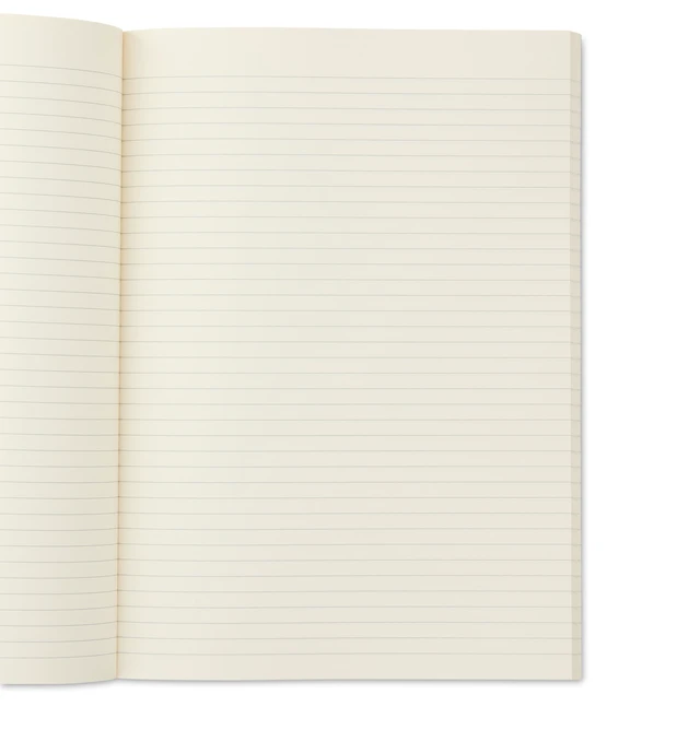 Alt view image 4 of 5 - Pen+Gear Poly Notebook, Blue, 7in x 9.87in, 80 College-Ruled Pages