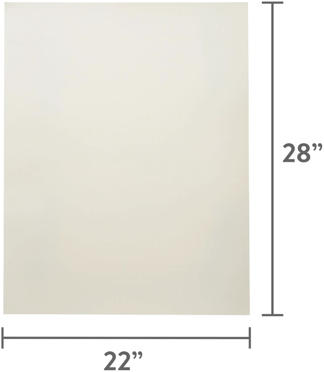 Alt view image 2 of 7 - Pen+Gear White Heavyweight Grid Poster Board 22"x28" 5-Pack