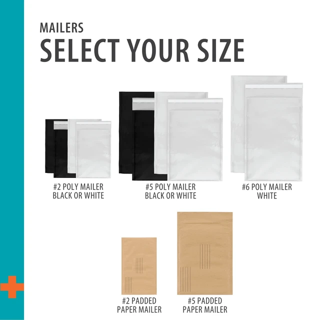 Alt view image 3 of 7 - Pen+Gear Padded Paper Mailer #2, 8.5x11in, Brown Kraft, 5 Count