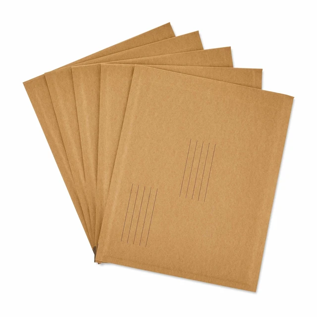 Alt view image 6 of 7 - Pen+Gear Padded Paper Mailer #2, 8.5x11in, Brown Kraft, 5 Count