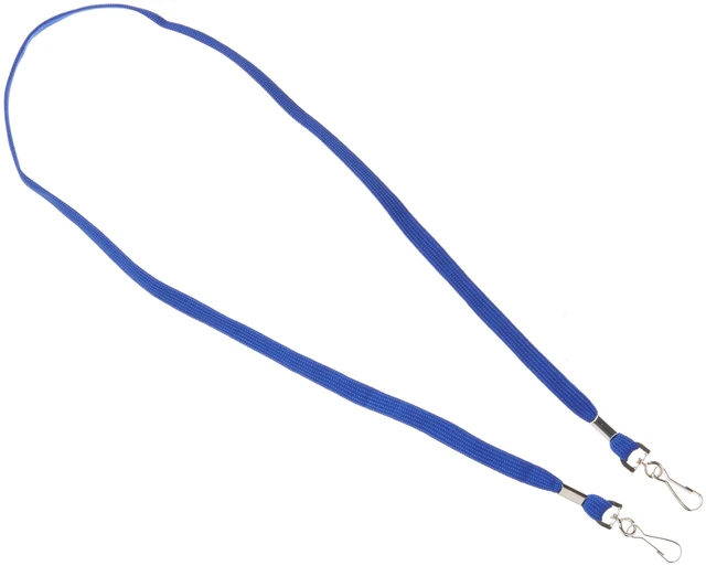 Alt view image 2 of 5 - Pen + Gear Face Mask Lanyards, Blue & Black, 4 Count