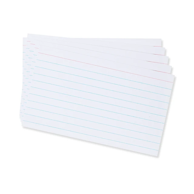Alt view image 2 of 7 - Pen+Gear Ruled Index Cards, 3" x 5", White, 300 Count, 3 Pack