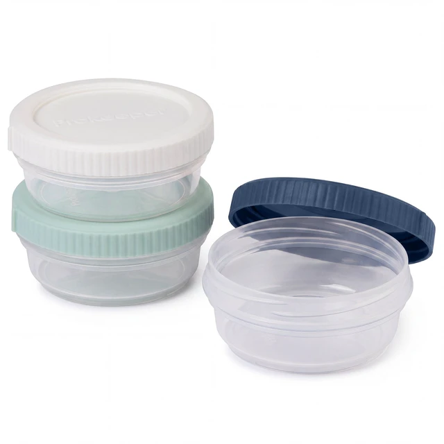 Main image of Prokeeper+ Plastic 1/2 Cup Food Storage Containers for Packed Lunches and Daily Commutes