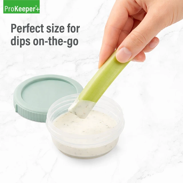 Alt view image 2 of 6 - Prokeeper+ Plastic 1/2 Cup Food Storage Containers for Packed Lunches and Daily Commutes