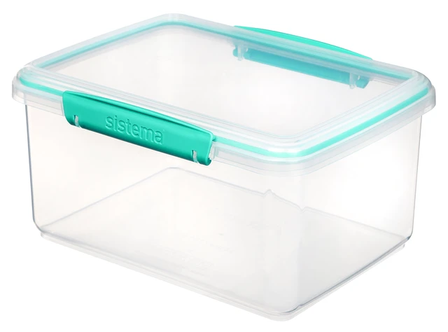Alt view image 2 of 5 - Sistema Klip-It Rectangle 3L Plastic Food Storage Container