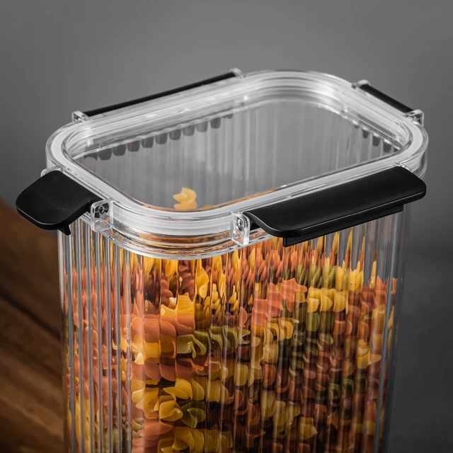 Alt view image 2 of 6 - Thyme & Table 9.3 Cup Plastic Pantry Storage Container, Clear