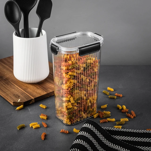 Alt view image 3 of 6 - Thyme & Table 9.3 Cup Plastic Pantry Storage Container, Clear