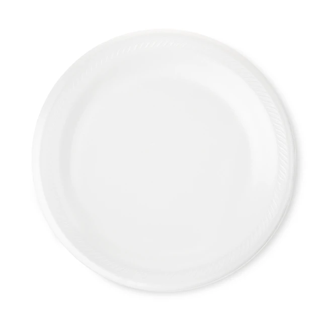 Alt view image 4 of 6 - Great Value Soak-Proof Foam Plates, 9in, 150Count, White