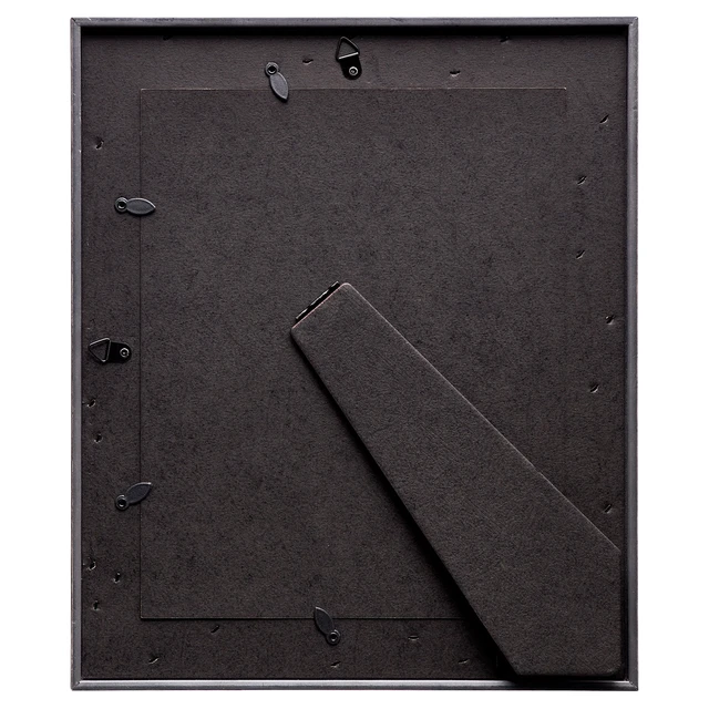 Alt view image 5 of 6 - Mainstays 8x10 Picture Frame, Rustic Gray, Tabletop or Wall Display