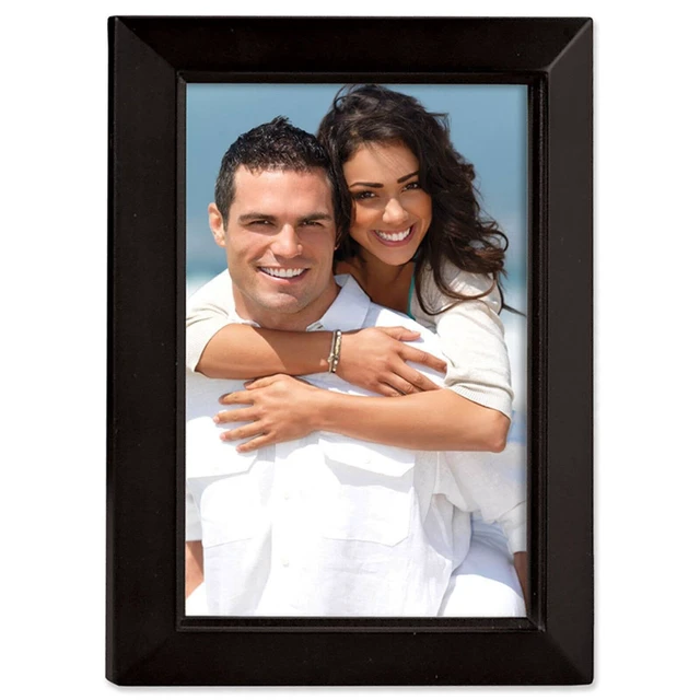 Alt view image 2 of 2 - Black Wood 4x5 Picture Frame, Estero Collection