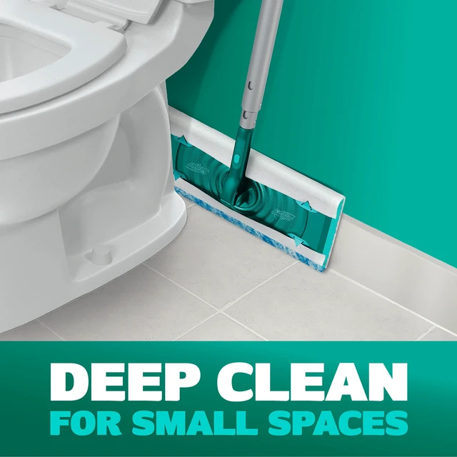 Alt view image 6 of 6 - Swiffer Mop & Go Wet Refills Multi-Surface Floor Cleaner Unstopables Fresh 20 Count