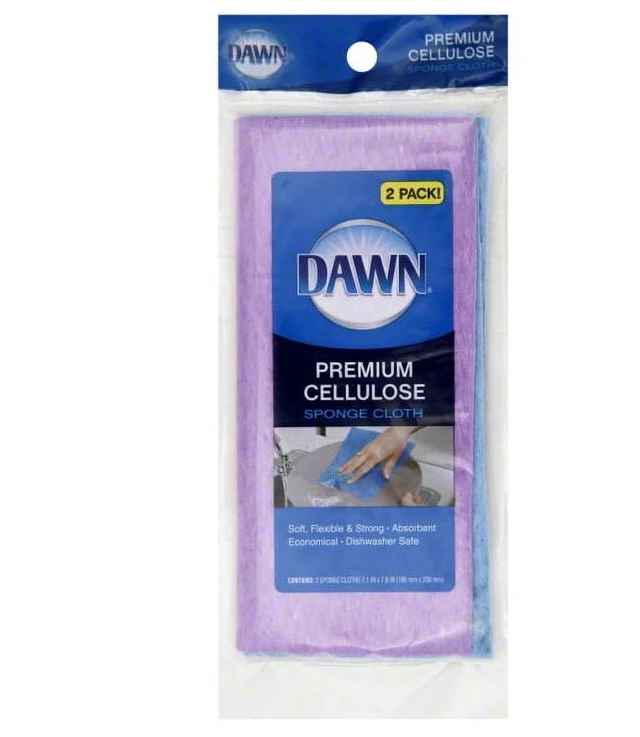 Main image of Dawn License Cloth, 2 Ct Sponge Cloth