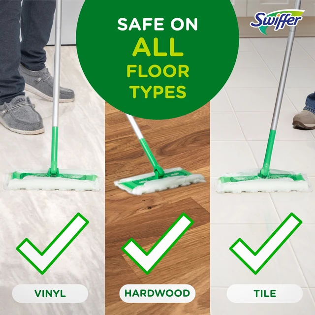 Alt view image 4 of 6 - Swiffer Hair Magnet Heavy Duty Refills Floor Cleaner Unstopables Fresh Scent 20 Count