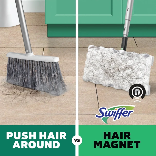 Alt view image 5 of 6 - Swiffer Hair Magnet Heavy Duty Refills Floor Cleaner Unstopables Fresh Scent 20 Count