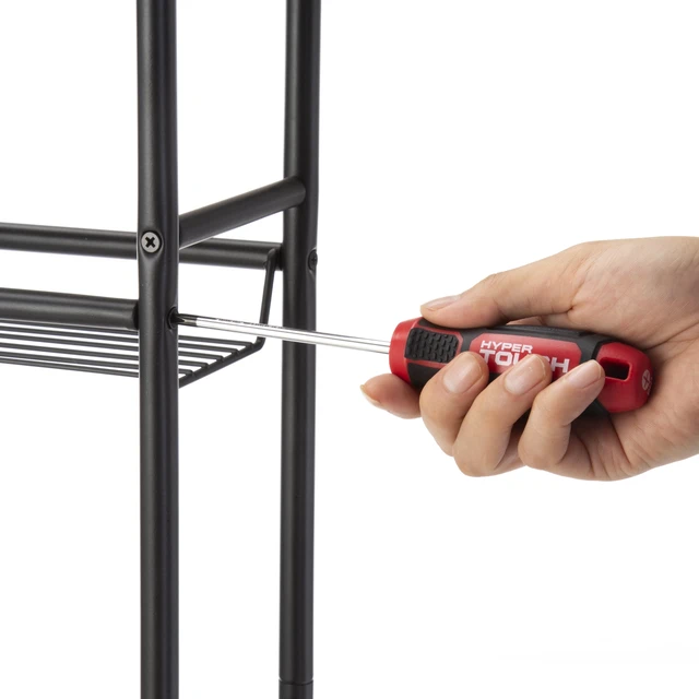 Alt view image 2 of 6 - Hyper Tough 6-Piece Slotted and Phillips Screwdriver Set