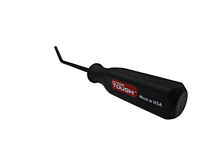 Alt view image 3 of 6 - Hyper Tough Mini Handled Steel Pry Bar Set with Straight and Curved Blades