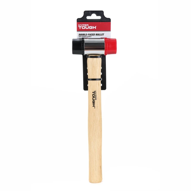 Alt view image 2 of 6 - Hyper Tough 35mm Double Face Mallet with Plastic Heads, TH70083A