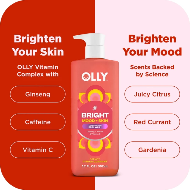 Alt view image 4 of 6 - OLLY Body Wash Bright with Vitamin C, 17 fl oz