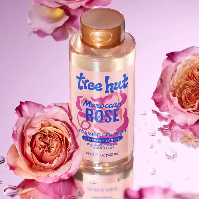 Alt view image 2 of 6 - Tree Hut Moroccan Rose Foaming Gel Body Wash, 18 fl oz