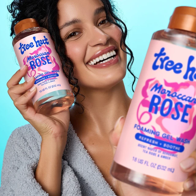 Alt view image 6 of 6 - Tree Hut Moroccan Rose Foaming Gel Body Wash, 18 fl oz