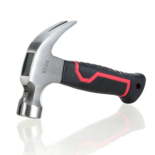 Alt view image 2 of 7 - Hyper Tough 10oz Stubby Claw Hammer