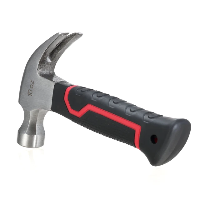 Alt view image 6 of 7 - Hyper Tough 10oz Stubby Claw Hammer