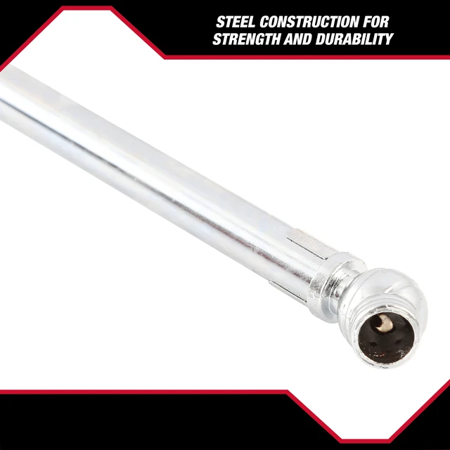 Alt view image 5 of 6 - Hyper Tough Tire Gauge 4020 (3-Pack) 10-50 PSI Steel