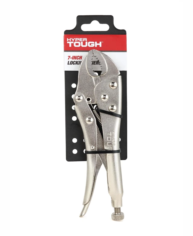 Main image of Hyper Tough 7-Inch Curved Jaw Locking Pliers UW70002A