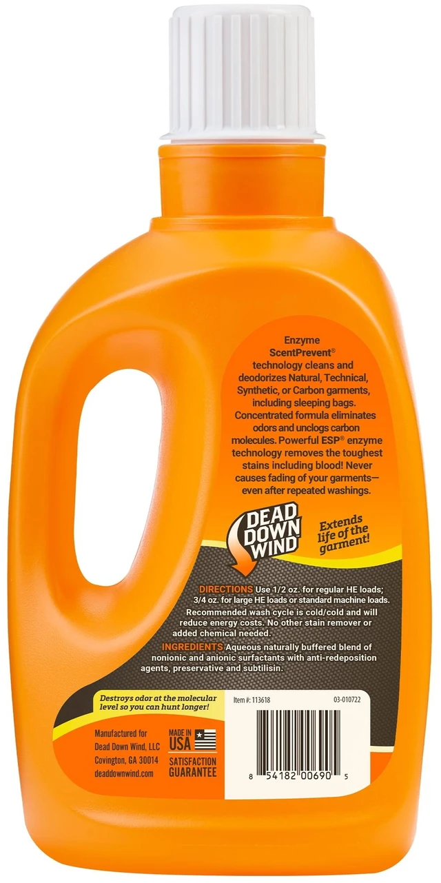Alt view image 3 of 5 - Dead Down Wind Laundry Detergent Unscented 36oz (72 Loads)