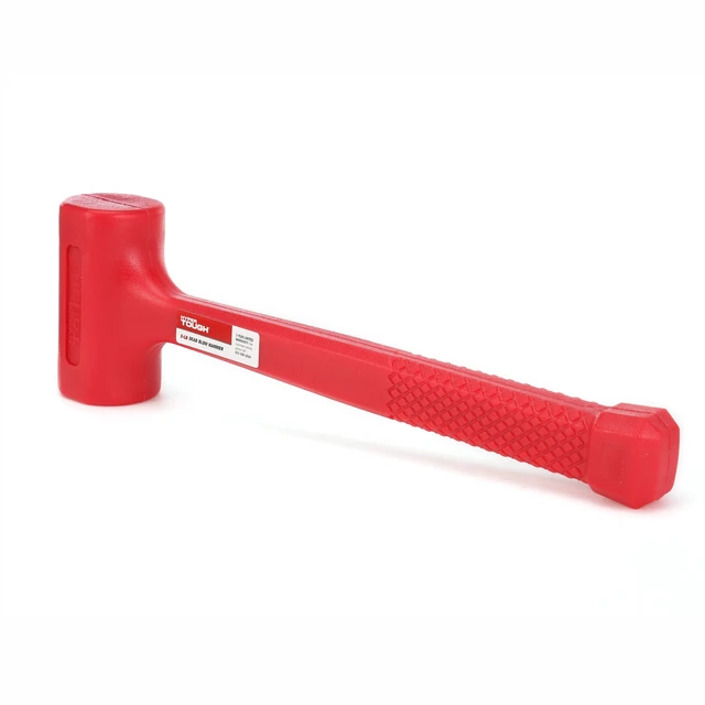 Alt view image 5 of 6 - Hyper Tough 2 lb Non-Marring Dead Blow Hammer with Poly Face and Non-Slip Handle