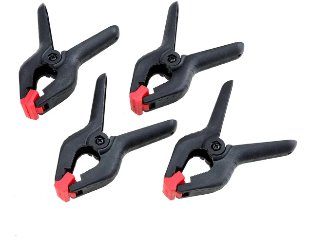 Main image of Hyper Tough 4-Piece 4-Inch Spring Clamp Set