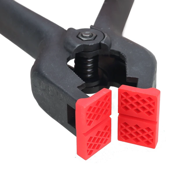 Alt view image 6 of 6 - Hyper Tough 4-Piece 4-Inch Spring Clamp Set