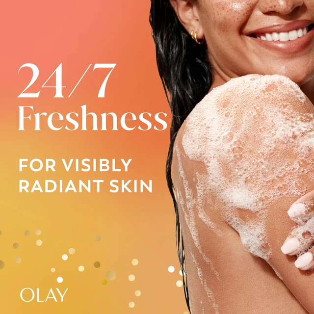 Alt view image 5 of 6 - Olay Mango Tango Body Wash with Vitamin B3 and Antioxidant Blend, Mango and Hibiscus Notes, 22oz