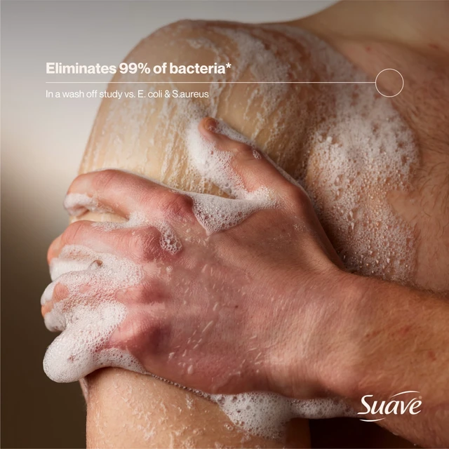 Alt view image 4 of 6 - Suave Deeply Clean Antibacterial Body Wash with Glycerin and Vitamin E, 18 fl oz