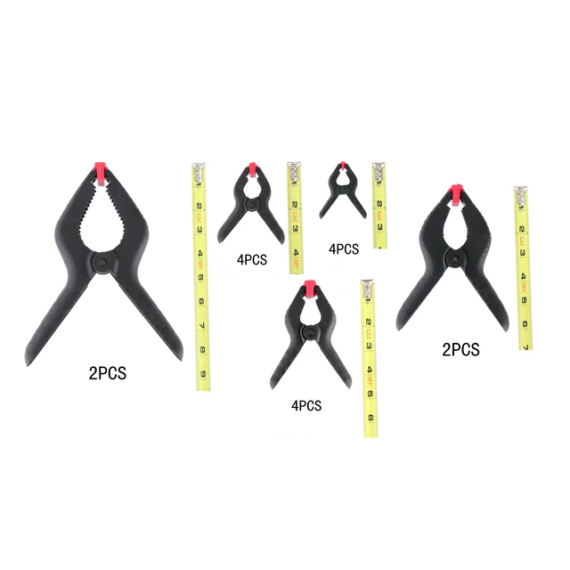 Alt view image 2 of 6 - Hyper Tough TG60600C 16-Piece Assorted Spring Clamp Set