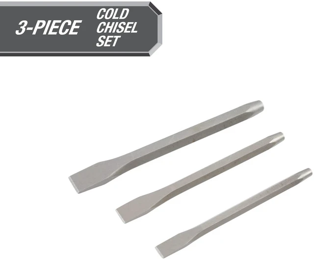 Main image of Hyper Tough 4031 3-Piece Heavy Duty Cold Chisel Set