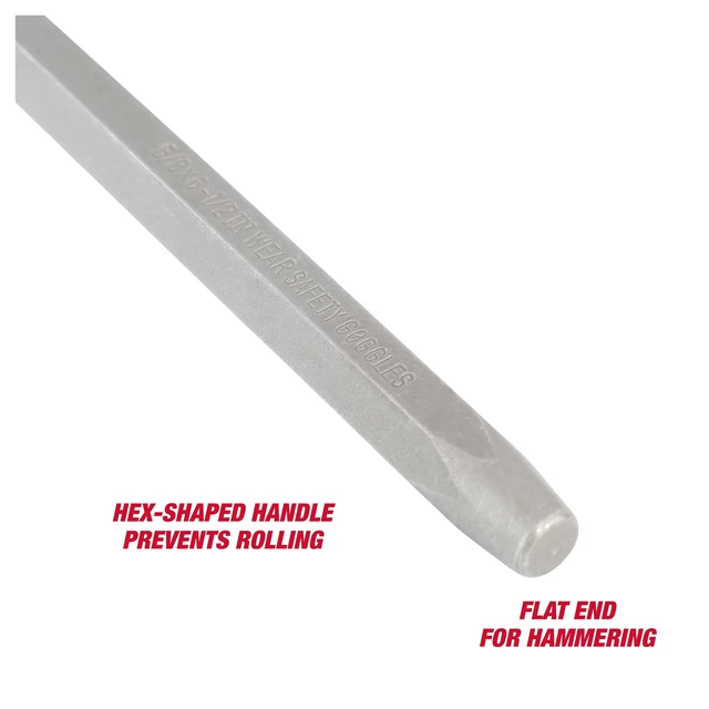 Alt view image 4 of 6 - Hyper Tough 4031 3-Piece Heavy Duty Cold Chisel Set