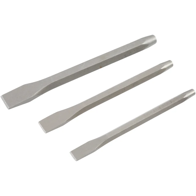 Alt view image 5 of 6 - Hyper Tough 4031 3-Piece Heavy Duty Cold Chisel Set