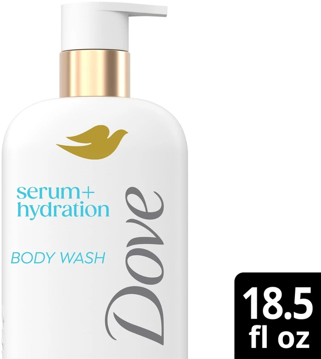 Alt view image 4 of 6 - Dove Body Wash 6% Hydration Serum with Hyaluronic, 18.5fl oz