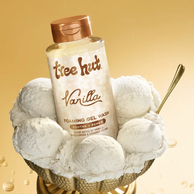 Alt view image 6 of 6 - Tree Hut Vanilla Soothing Foaming Gel Body Wash, 18 Fl Oz